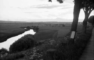 Geisingen: Donau im Abendschein bei Geisingen