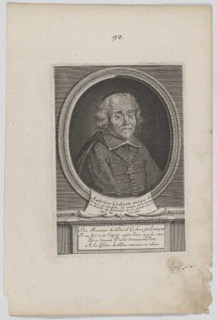 Bildnis des Antoine Godeau
