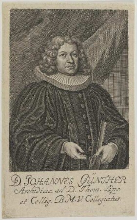 Bildnis des Johannes Günther