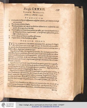 Decisio CXXXII