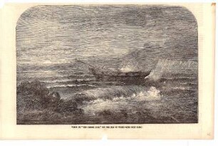 Wreck of "The George Lord' off the Isle of Wight