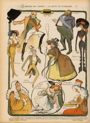 Théatre des variétés. – La revue du centenaire