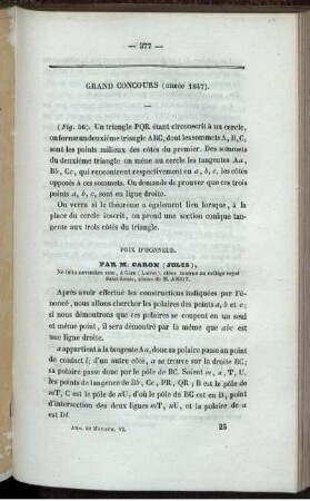 Prix d´honneur.