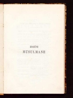 Hygiène musulmane