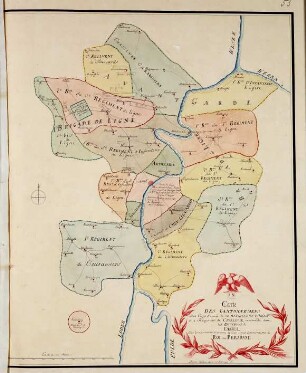 WHK 41 Hessische Revüen und Manöver: Einquartierungen der westphälischen Truppen für die Manöver im Herbst 1811 um Kassel
