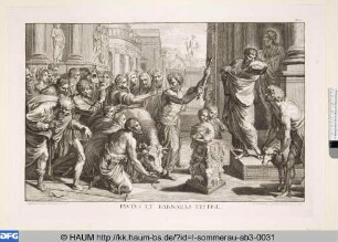 Paulus und Barnabas in Lystra