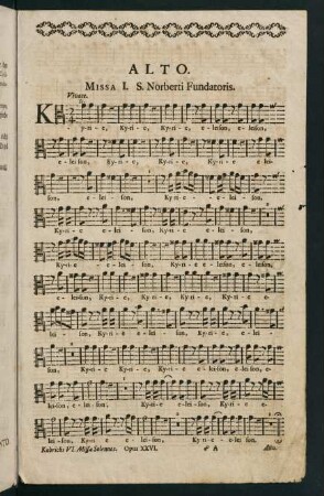 1-11, Missa I. - Missa II.