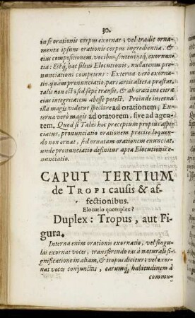 Caput Tertium de Tropi causis & affectionibus.
