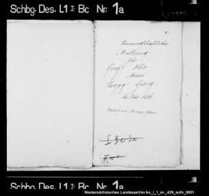 Vormundschaftliche Lehnsmutung für Graf Otto zu Holstein-Schaumburg bei Herzog Georg von Braunschweig-Lüneburg