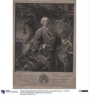 Porträt des Gottlieb von Haeseler