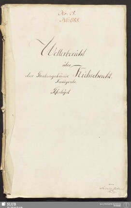 Wetterbericht über das Grubengebäude Kühschacht. Fundgrube - 17.6893 4.