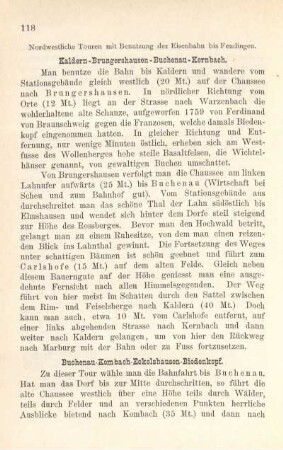 Buchenau-Kombach-Eckelshausen-Biedenkopf.
