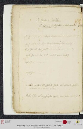 IX. Foetus & Eihüllen
