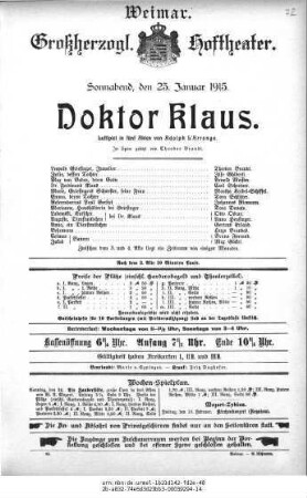 Doktor Klaus