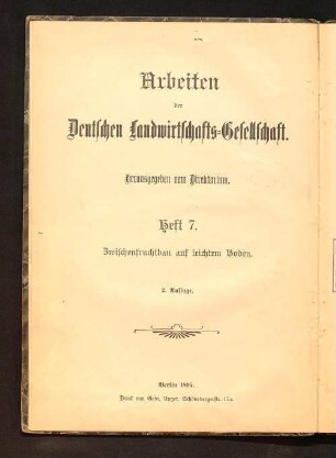 Zwischenfruchtbau auf leichtem Boden