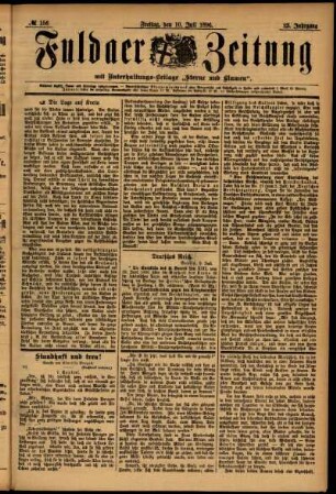 Ausgabe vom Freitag, den 10. Juli 1896.