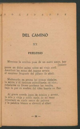 Del camino