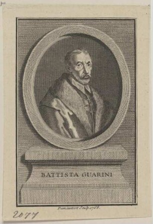 Bildnis des Battista Guarini