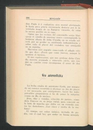 Gira automovilística