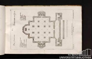 No. 5. Plan Souterrain. Grund unter der Erden.