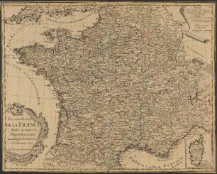 Karte 48: Tres nouvelle Carte De La France