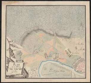 Plan von der Festung Neustadt bey Dresden