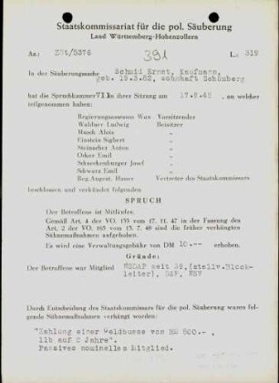 Schmid, Ernst