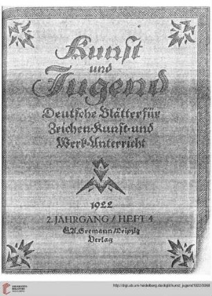 Heft 4 (September 1922)