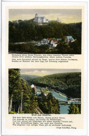 Rochsburg. Rochsburg und Amerika