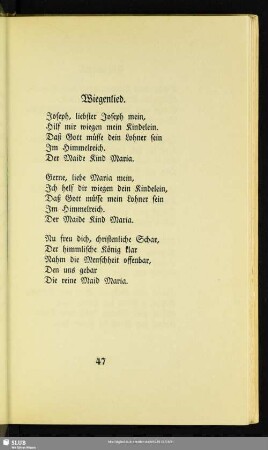 Wiegenlied