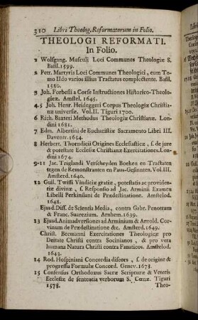 Theologi Reformati.