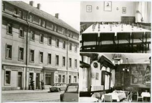 Dresden. Gaststätte Friedrichstadt 3-tlg.