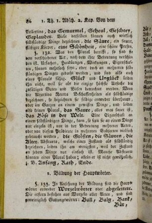 2. Bildung der Hauptwörter