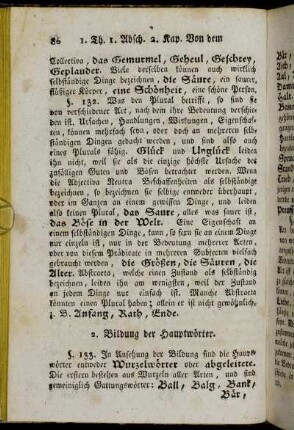 2. Bildung der Hauptwörter