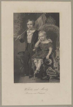 Gruppenbildnis des Wilhelm und Moritz von Oranien