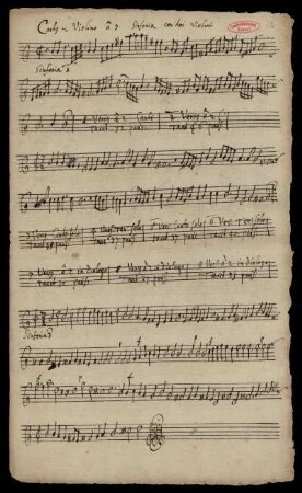 Cantus et Violino