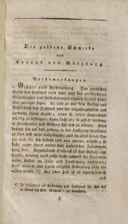 Die goldene Schmiede