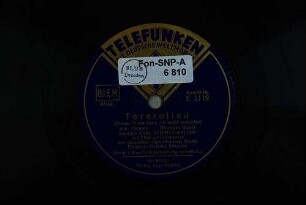 Torerolied (Eurem Toast kann ich wohl erwidern) : aus: Carmen / (Georges Bizet)
