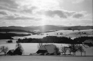 Breitnau: Breitnau mit Blick zum Feldberg