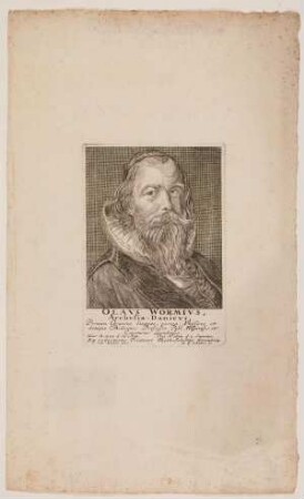 Bildnis von Ole Worm (1588-1654)