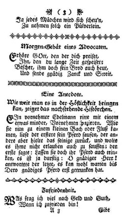 Zufriedenheit