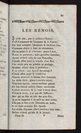 81-108, Les Remois - Nicaise