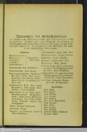 Börnichen bei Grünhainichen