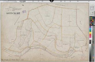 Remblinghausen (Meschede), Umlegung Remblinghausen, Urkarte II Flur 1