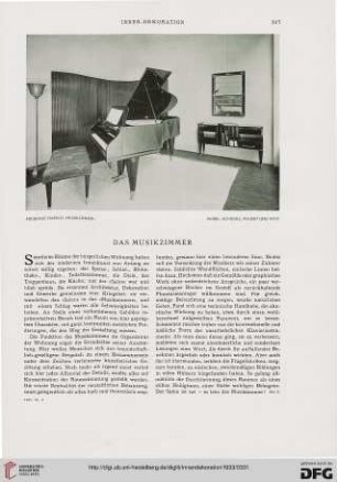 Das Musikzimmer