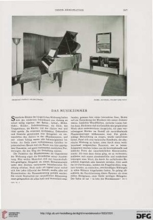 Das Musikzimmer