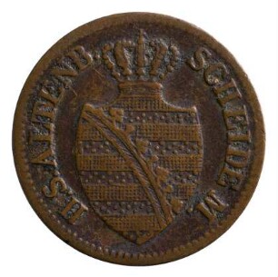Münze, Pfennig, 1861
