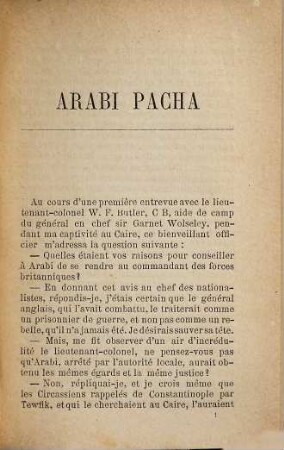 Arabi Pacha