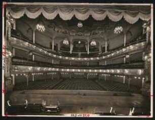 Central-Theater, Leipzig: Ansicht Zuschauerraum