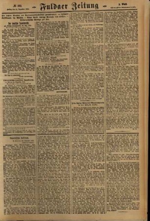 Zweite Ausgabe vom Freitag, den 31. Dezember 1915.